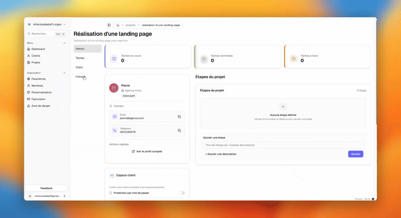 Brief client Tetikasa